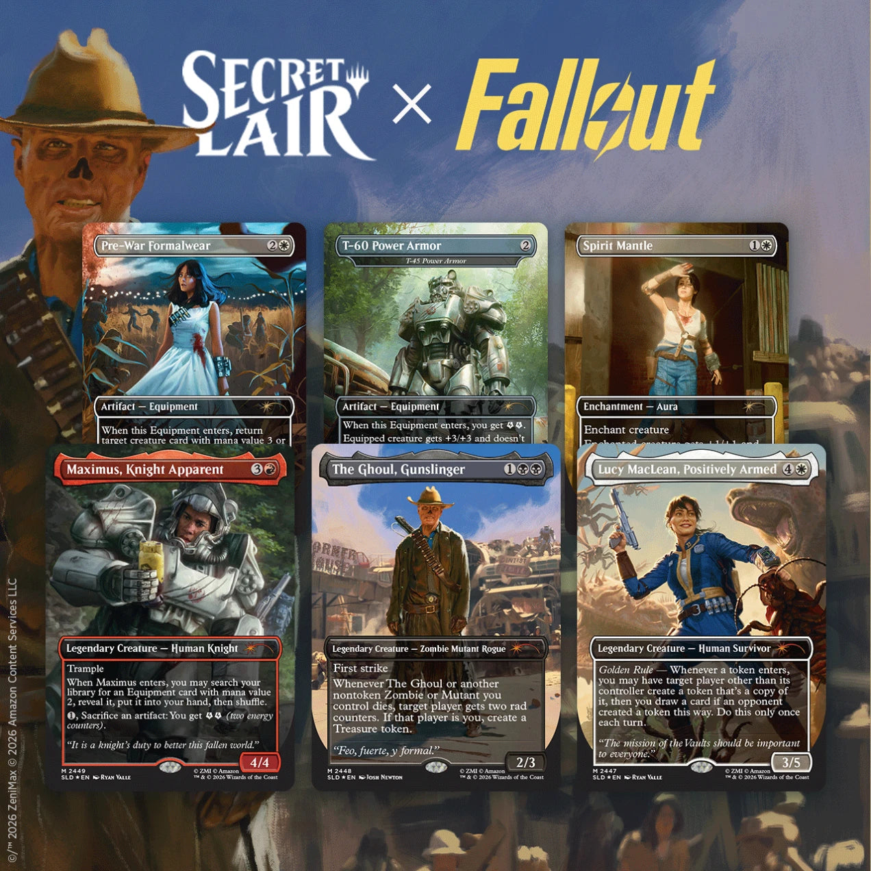 Magic The Gathering - Secret Lair x Fallout Beyond Vault 33