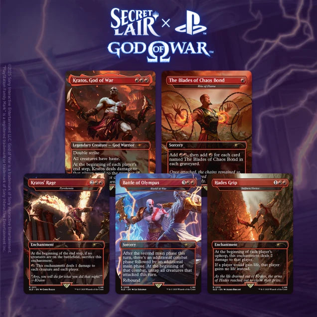 Magic The Gathering - Secret Lair x PlayStation Superdrop