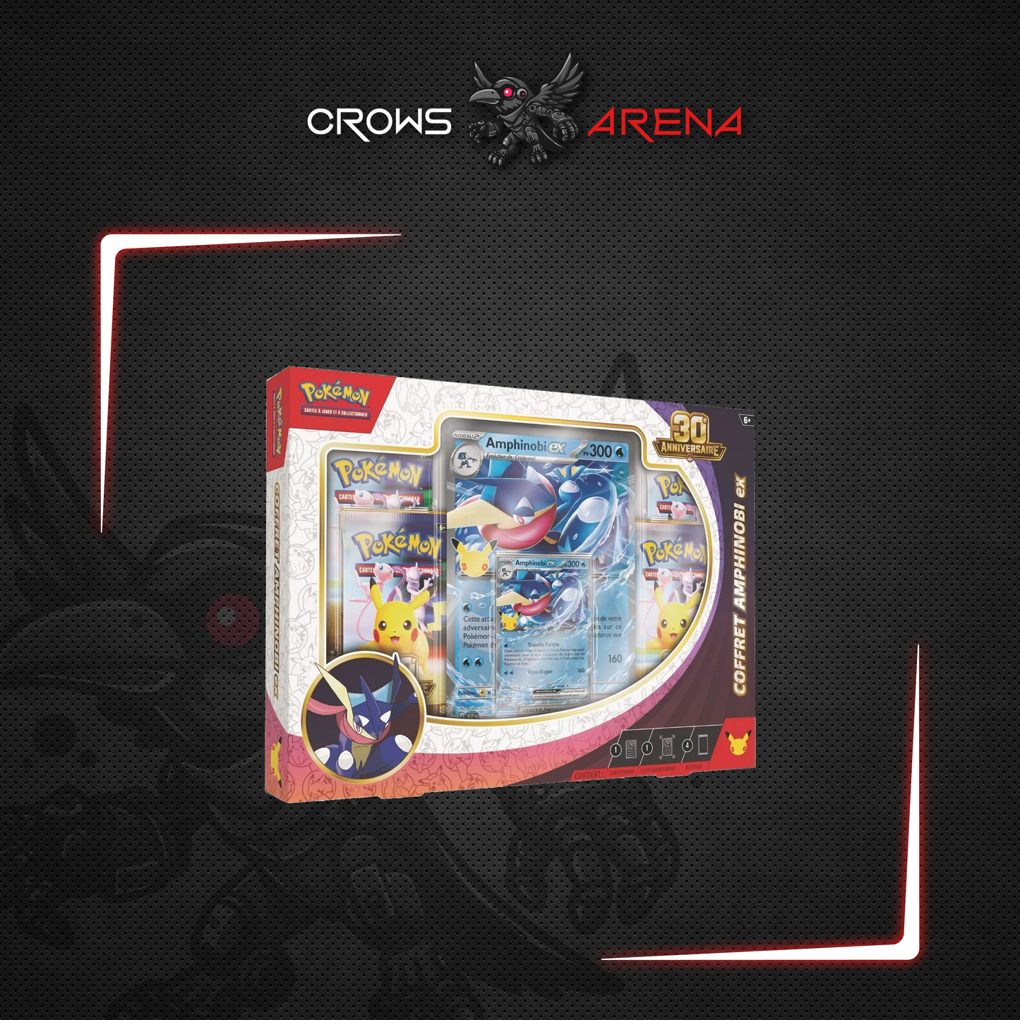 Pokemon - Coffret Amphinobi-ex - 30 Ans