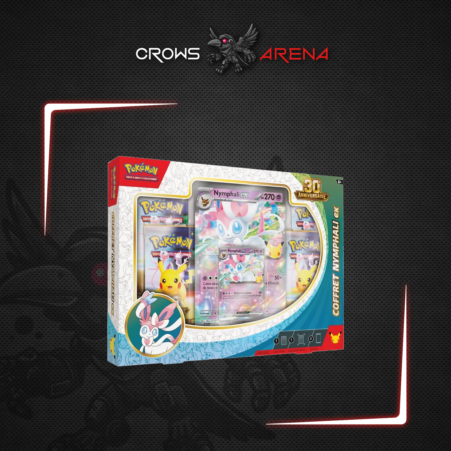 Pokemon - Coffret Nymphali-ex - 30 Ans