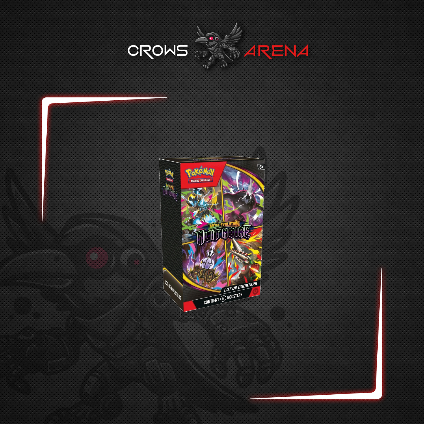 Pokémon - Bundle de 6 boosters - Nuit Noire ME05