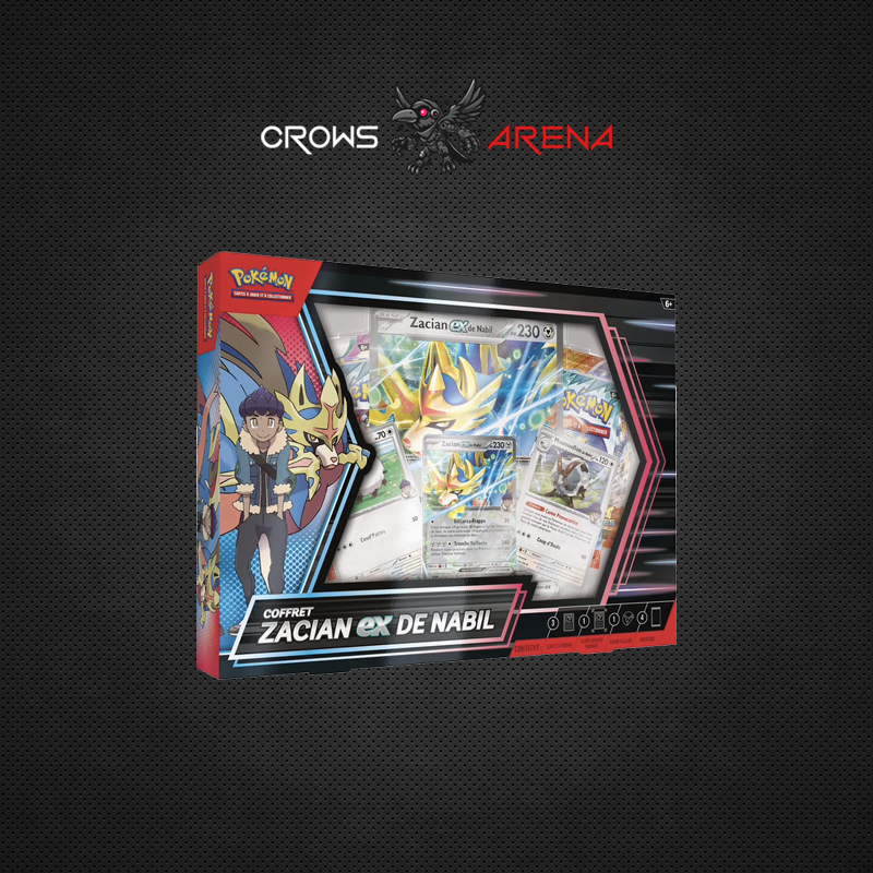 Pokémon - Coffret Zacian EX de Nabil