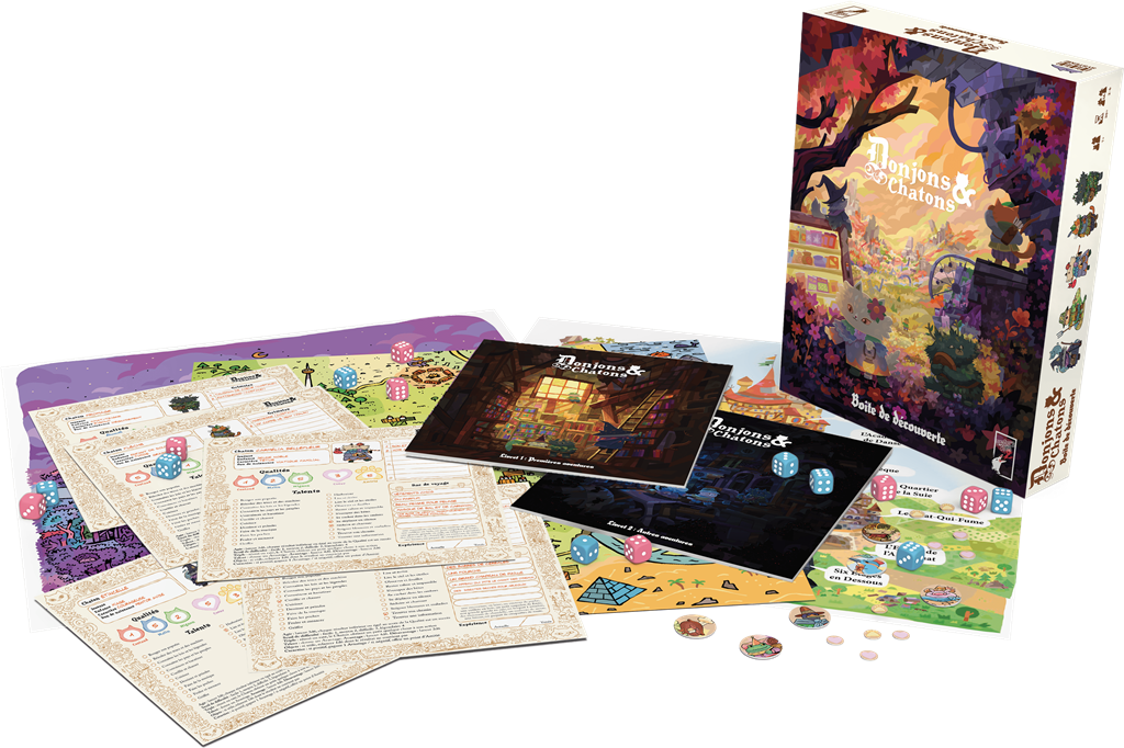 Donjons et Chatons : Boîte de découverte