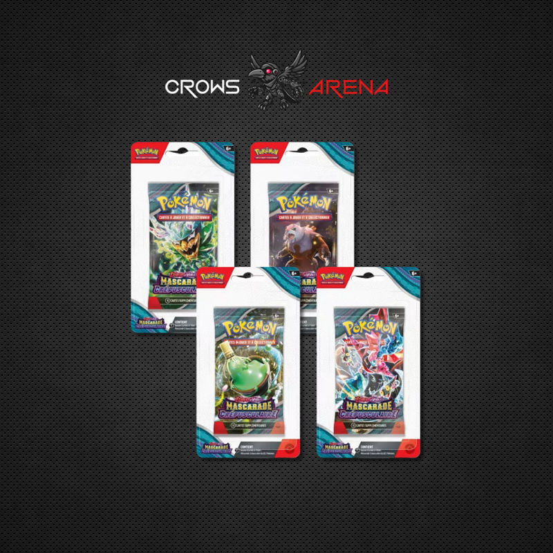 Pokémon - Mascarade Crépusculaire - EV06 sous blister cartonné