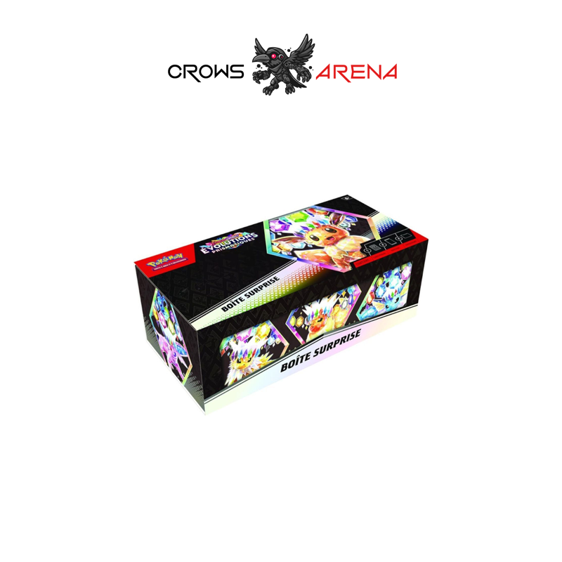 Pokémon - Coffret boite surprise - Evolutions Prismatiques
