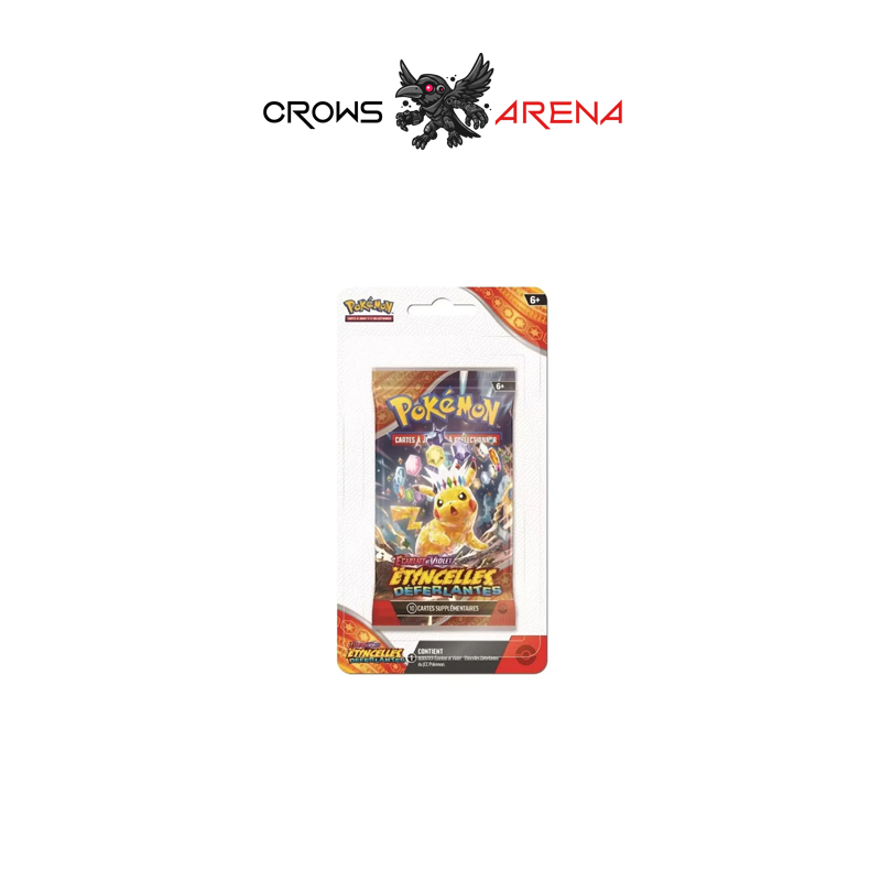 Pokémon - Etincelles Déférlantes- EV08 sous blister cartonné