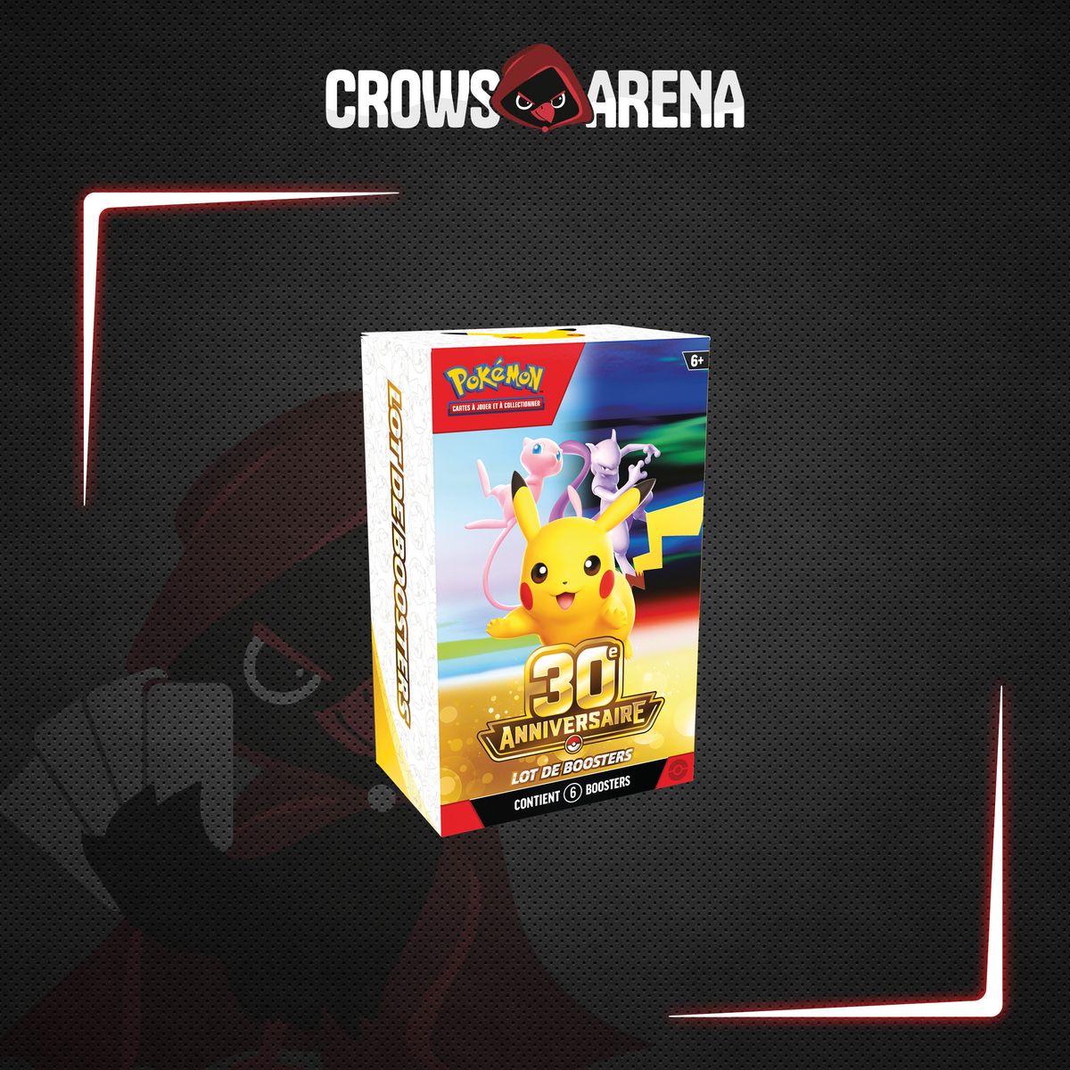 Pokémon - Bundle de 6 boosters - 30 ans