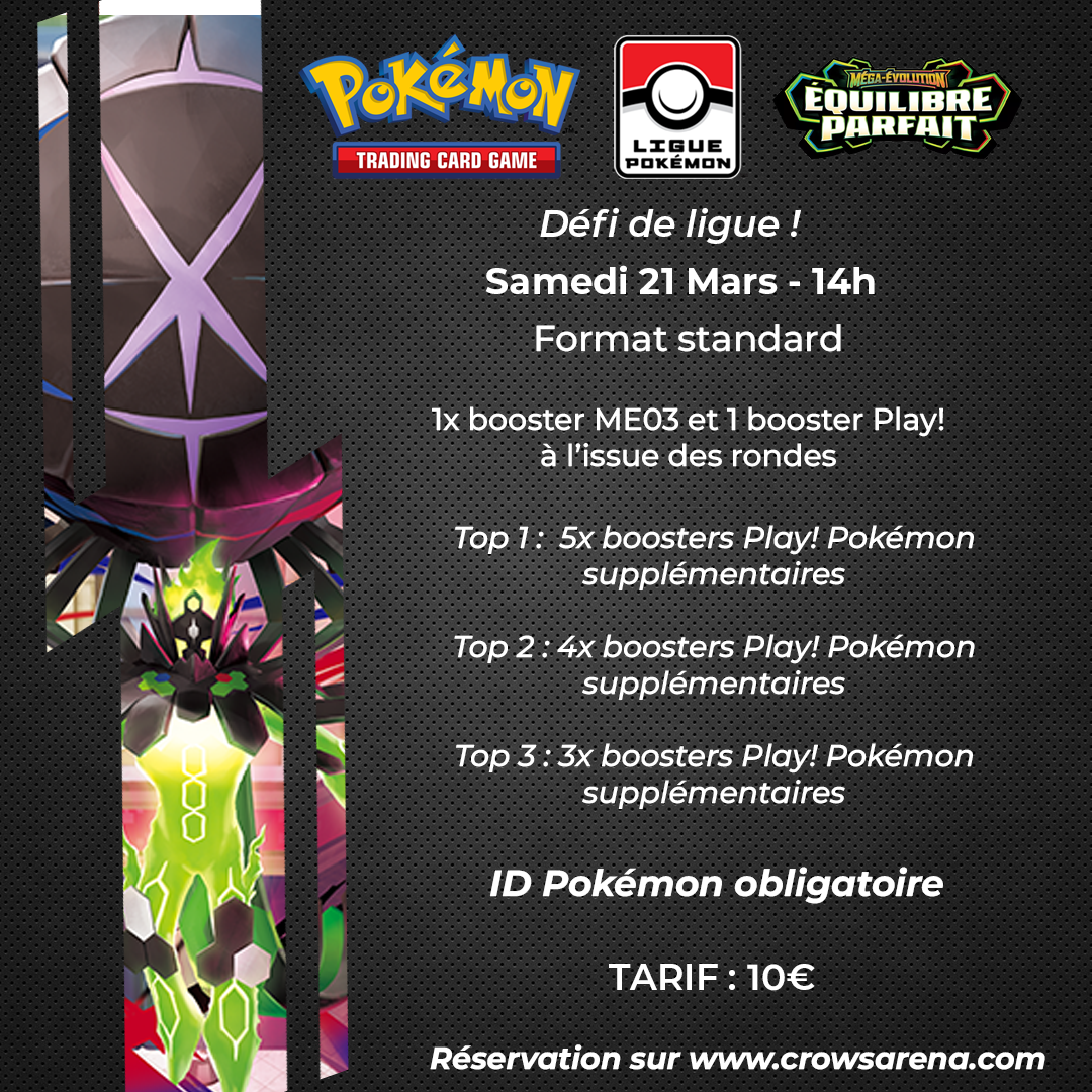 Défi de ligue Pokémon - 21/03/26
