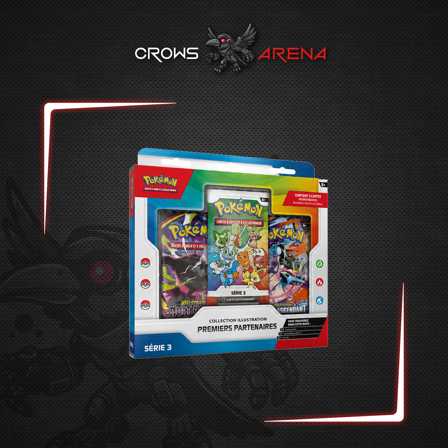 Pokémon - Coffret Illustration Premiers Partenaires Série 3