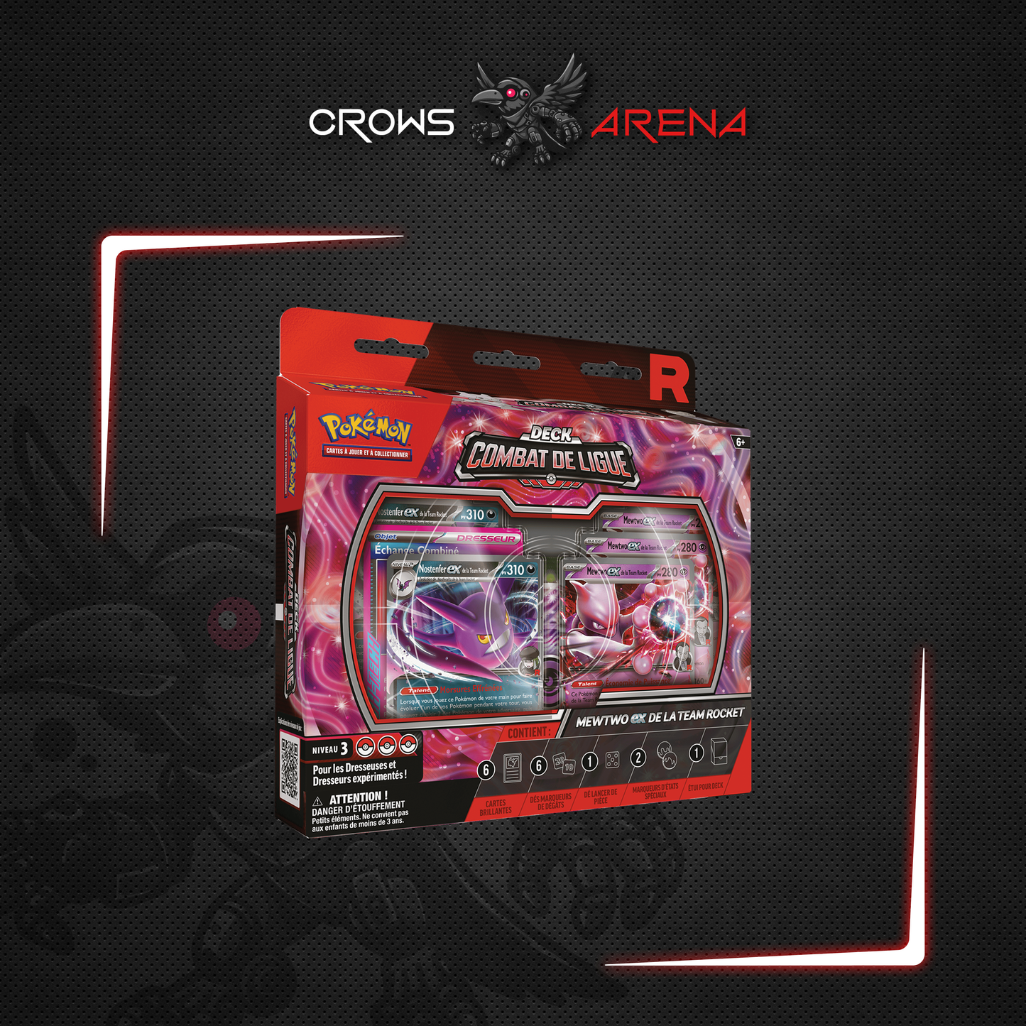 Pokémon - Coffret Combat de Ligue - Mewtwo EX