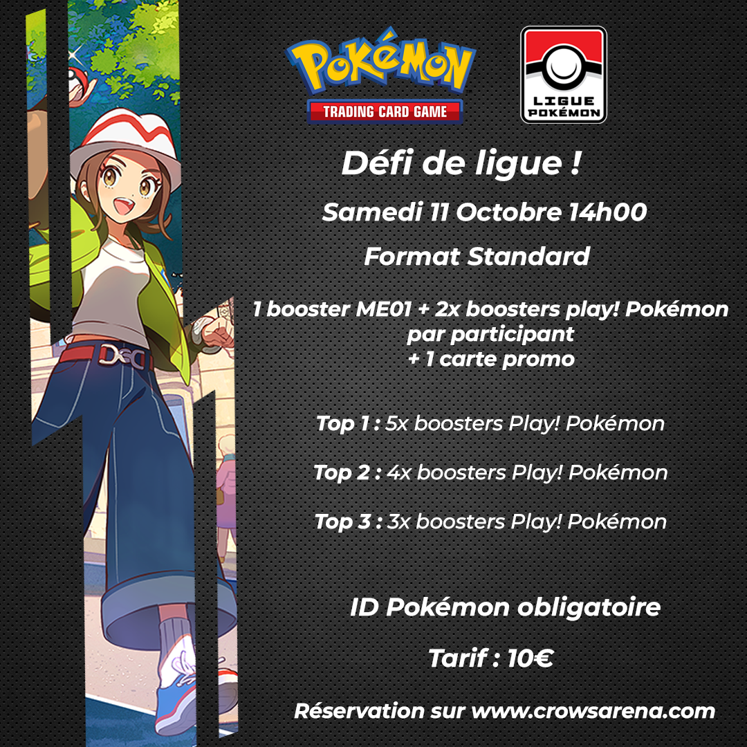 Défi de ligue Pokémon - 11/10/25