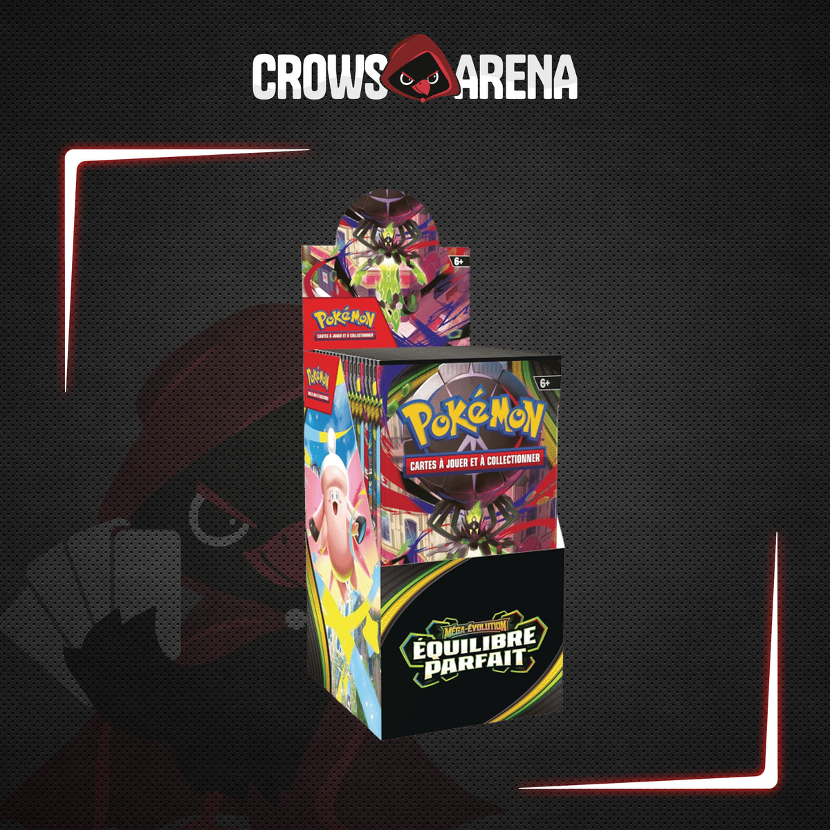 Pokémon - Demi Display 18 boosters - Méga-évolution Equilibre Parfait - ME03 - FR