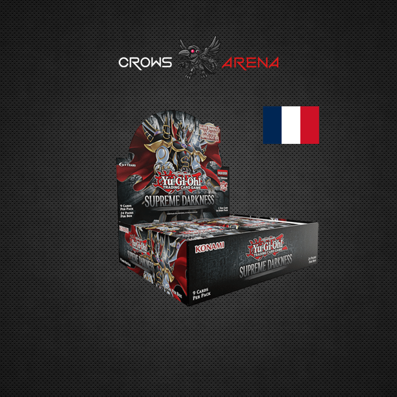 Yu-Gi-Oh! - Boîte de 24 Boosters - Les Ténèbres Suprêmes - FR