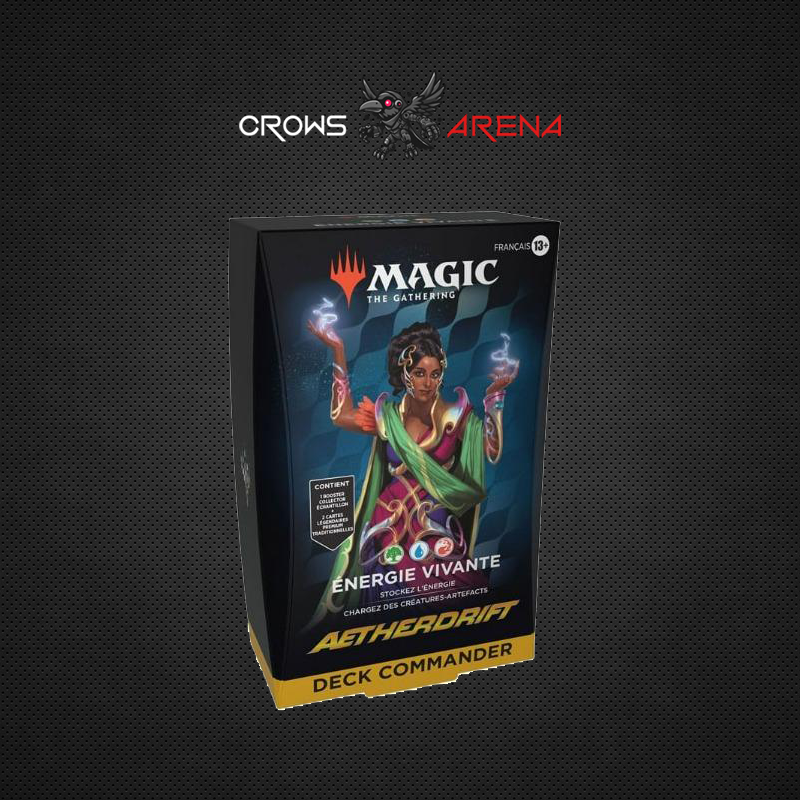 Magic The Gathering - Deck Commander Energie Vivante - Aetherdrift - FR