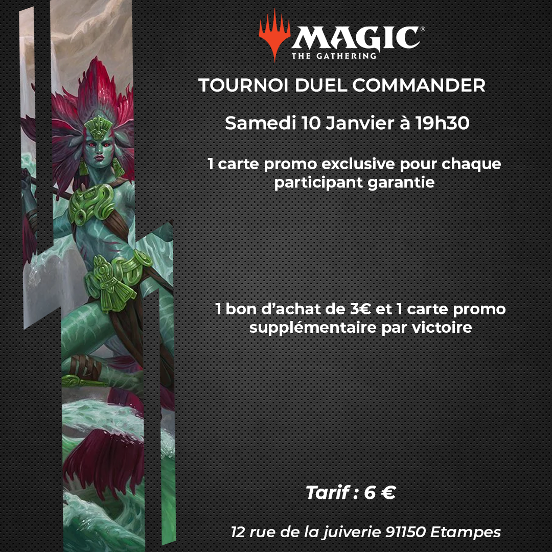 MTG - Tournoi Duel Commander - 10/01/26