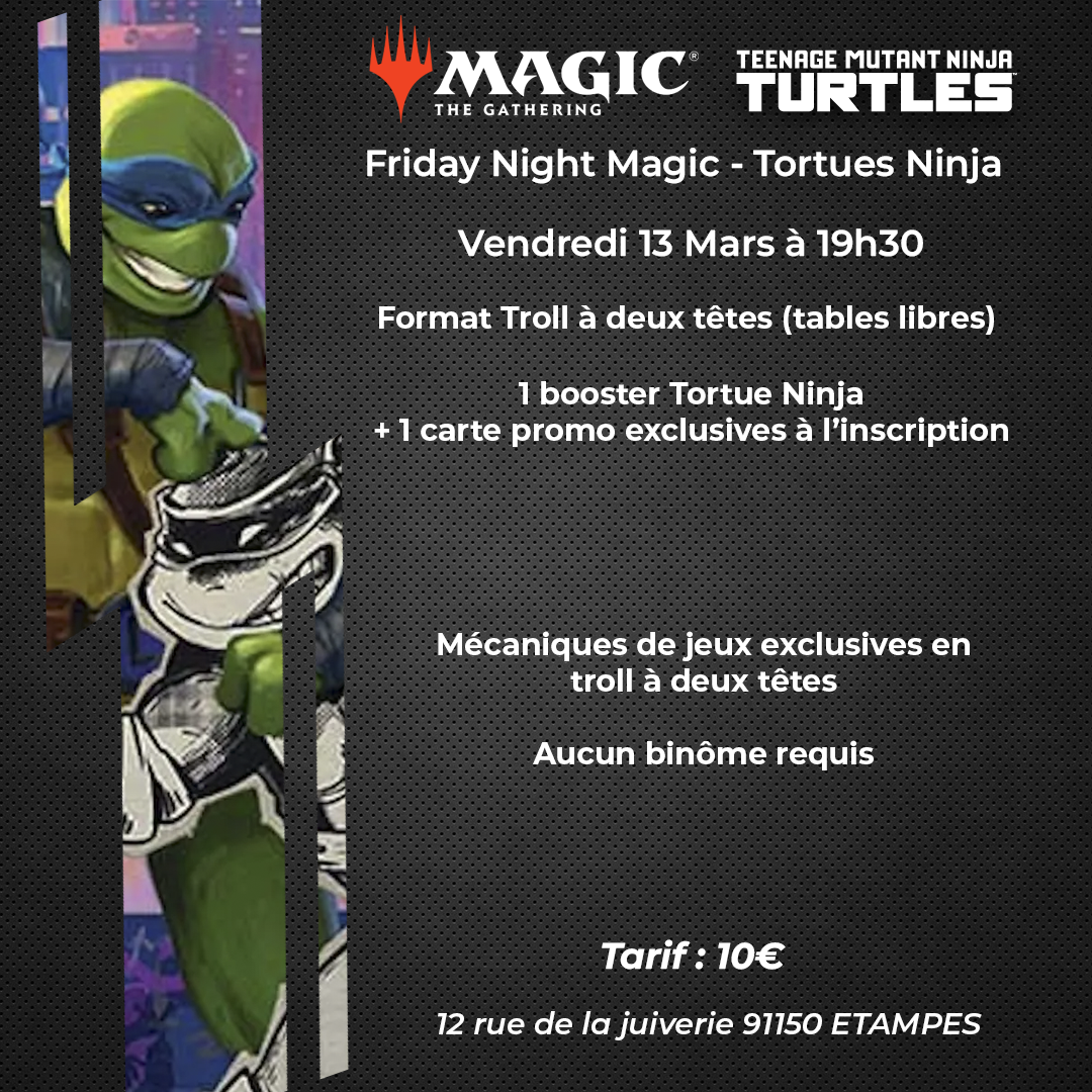 MTG - Friday Night Magic - Spécial Troll à deux têtes - 13/03/2026