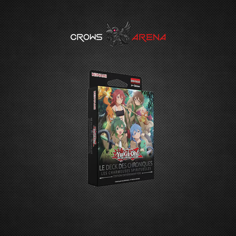 Yu-Gi-Oh! - Deck de Structure : Le deck des chroniques - Les Charmeuses Spirituelles - Édition entièrement Foil - FR