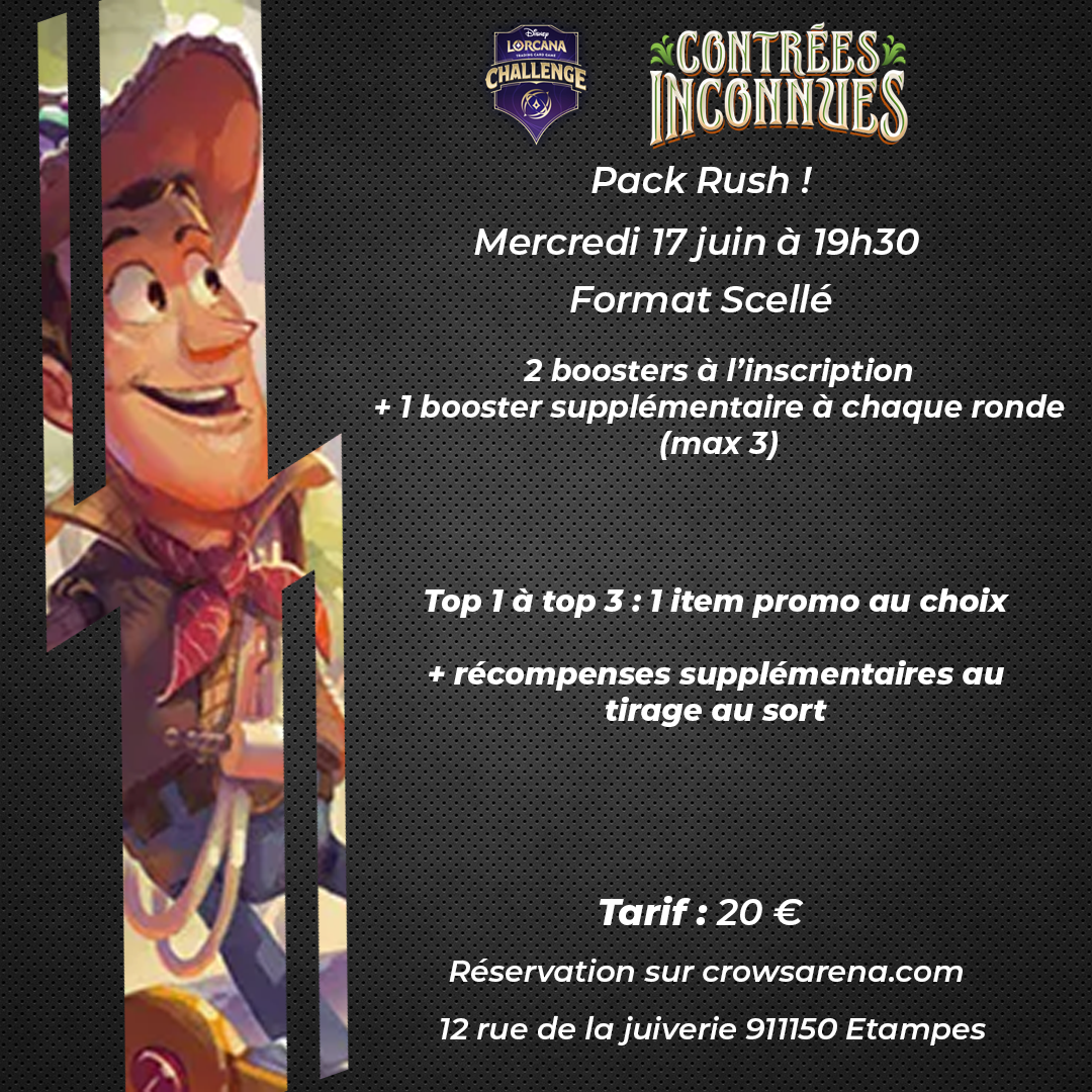 Pack Rush Lorcana - 17/06/26