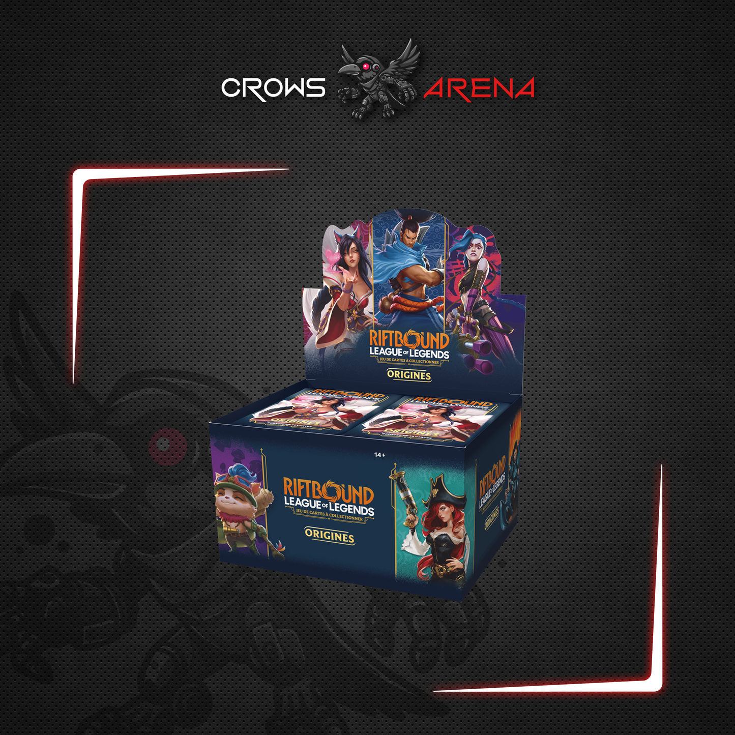 LOL Riftbound - Display 24 boosters - Set 1 Origines - FR