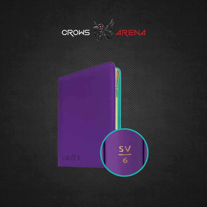 Vaultx - Edition SV -Portfolio 9-Pocket Exo-Tec® Zip Binder