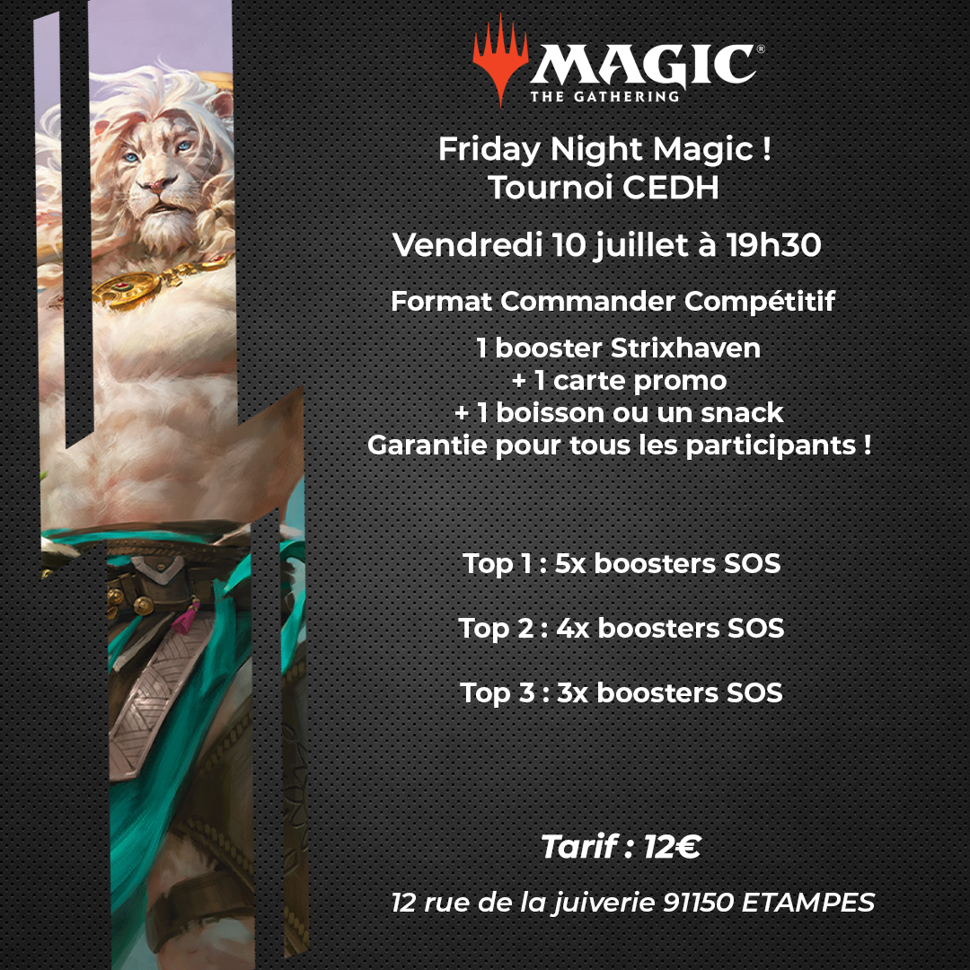 MTG - Friday Night Magic - Tournoi CEDH - 10/07/26