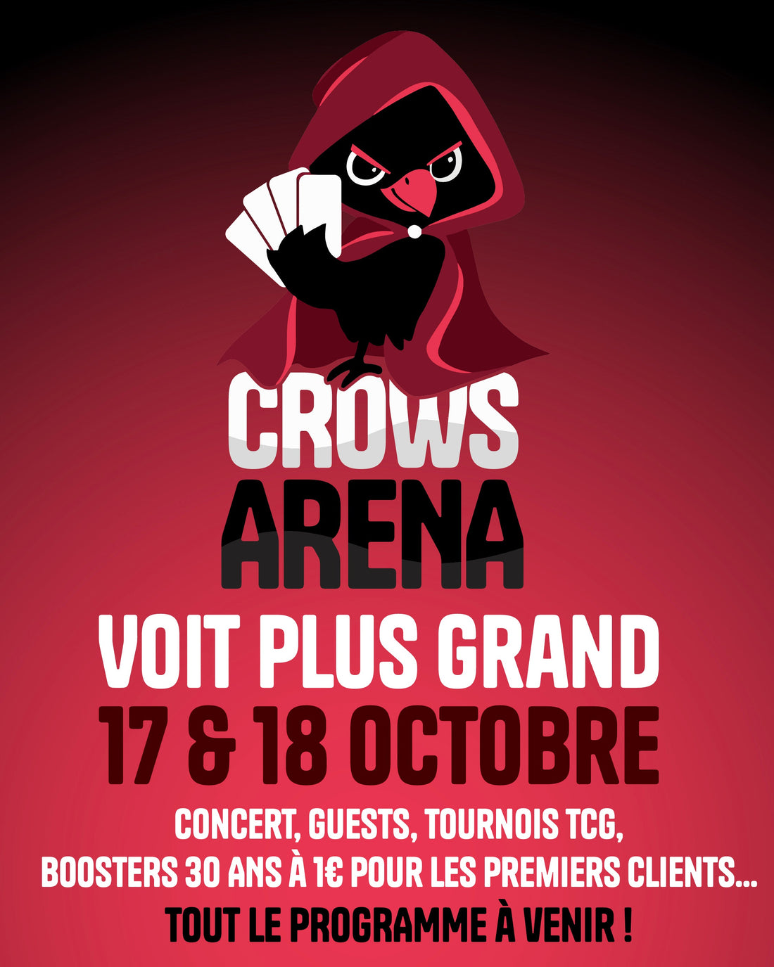 Crows Arena voit plus grand !