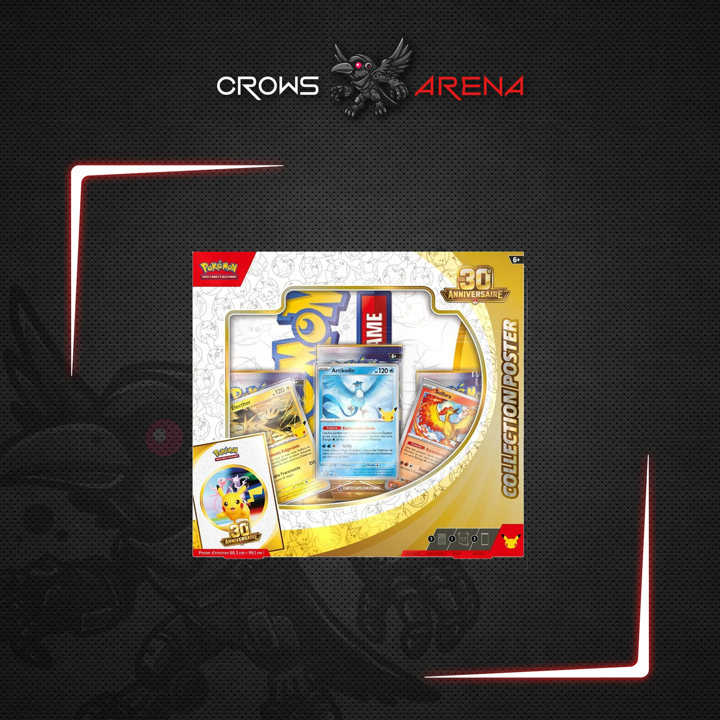 Pokémon - Coffret Collection Poster 30 Ans
