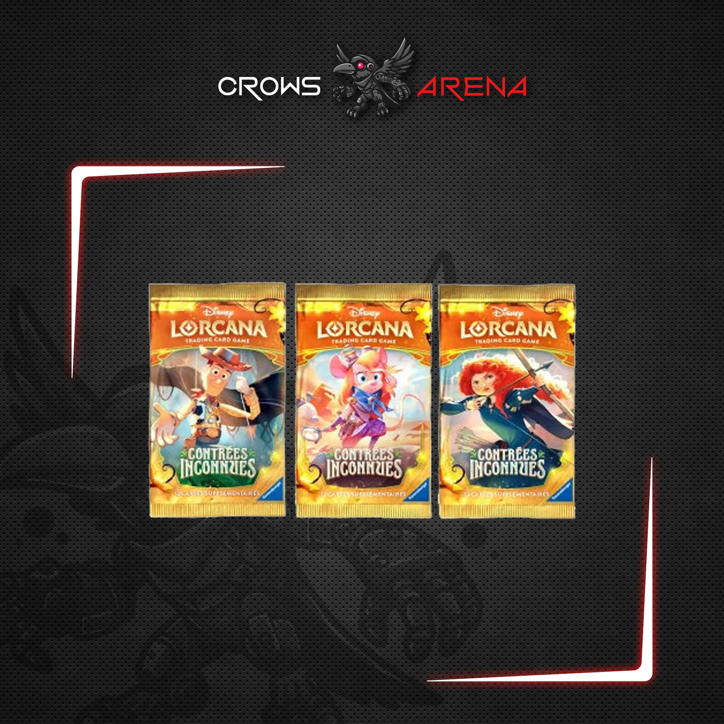 Lorcana - Boîte de 24 boosters - Chapitre 12 - Contrées inconnues - FR