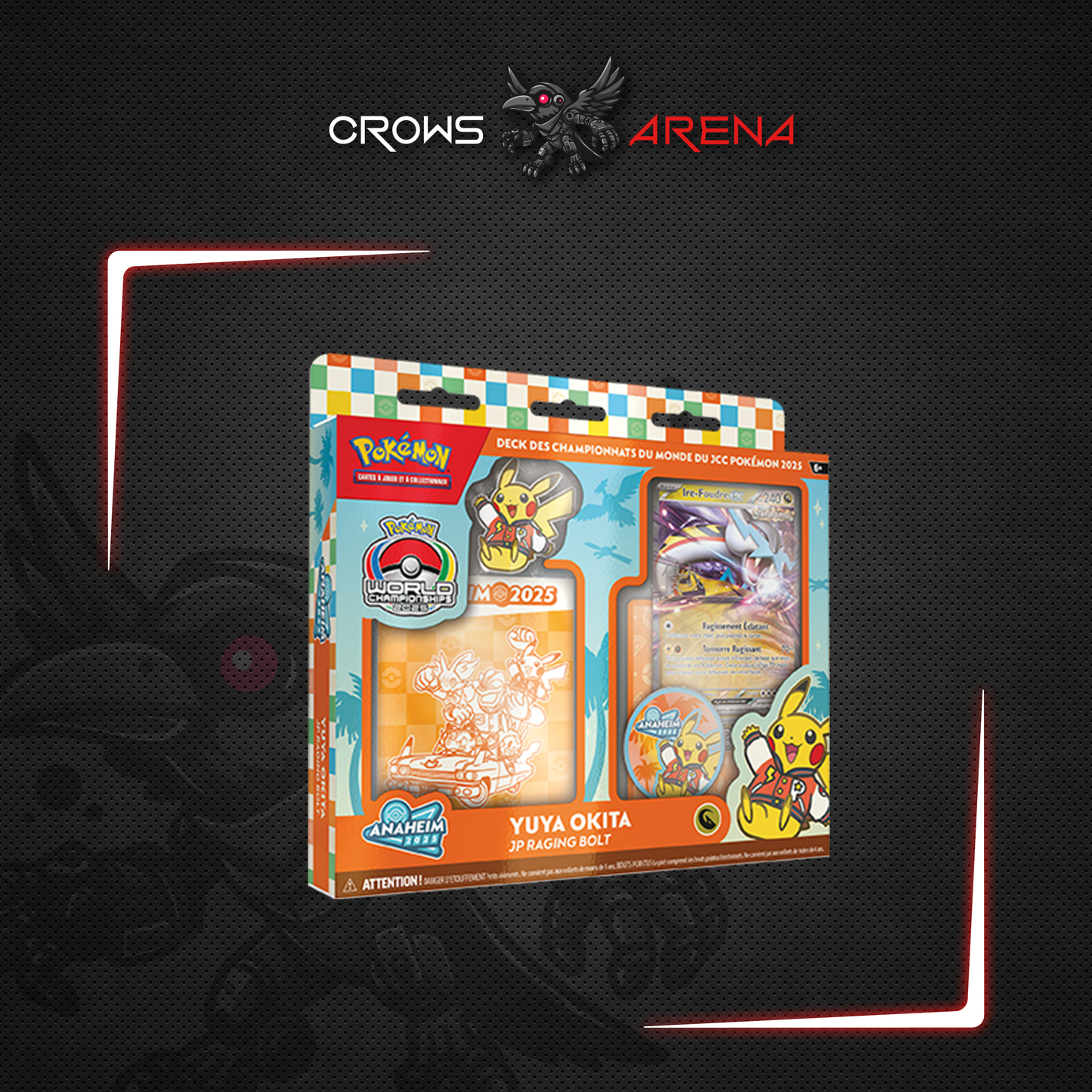 Pokémon - Deck des championnats du monde 2025 - FR