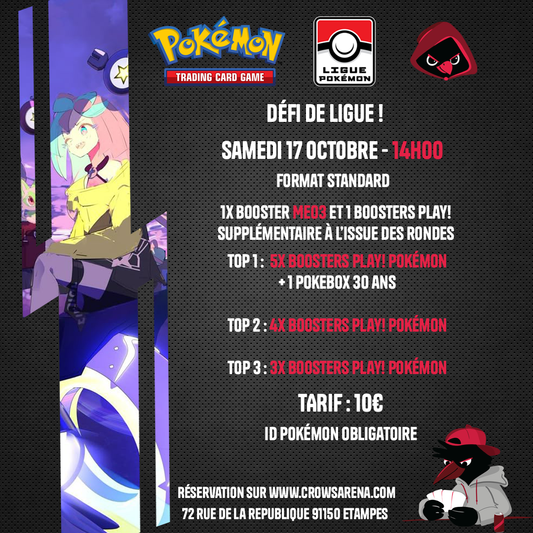 Défi de ligue Pokémon - 17/10/26