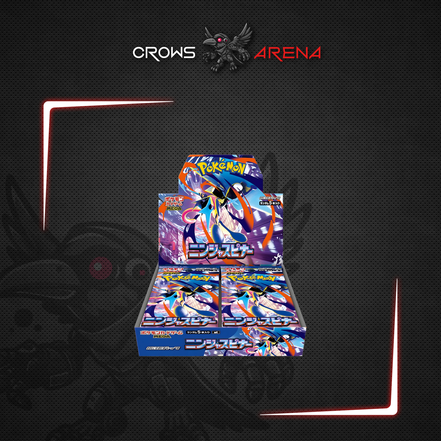 Pokémon - Display 30 Boosters - M4 Ninja Spinner  - JP