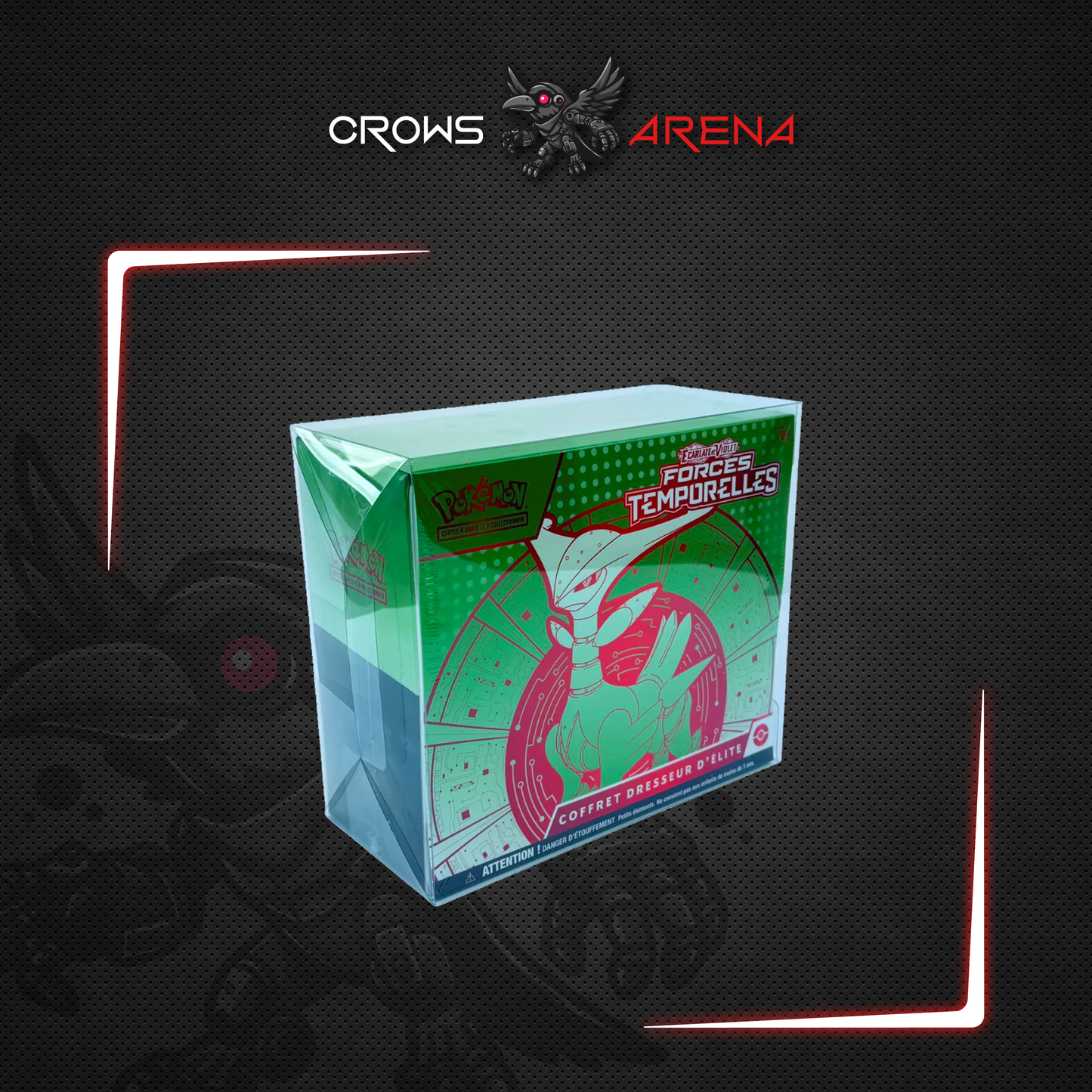 TreasureWise - Protection PET souple pour ETB Pokémon