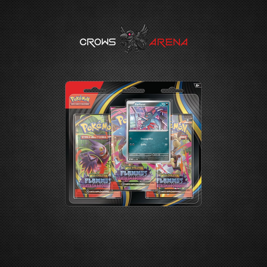 Pokémon - Pack 3 boosters - Flammes fantasmagoriques - ME02 - FR