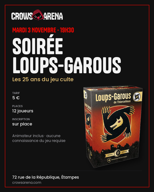 Les games by night – Spéciale 25 ans des Loups-Garous de Thiercelieux - 03/11/26