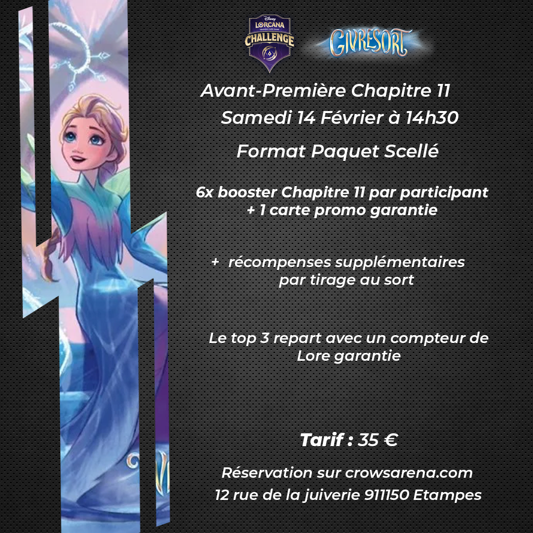 Avant-première Lorcana - Givresort - 14/02/26