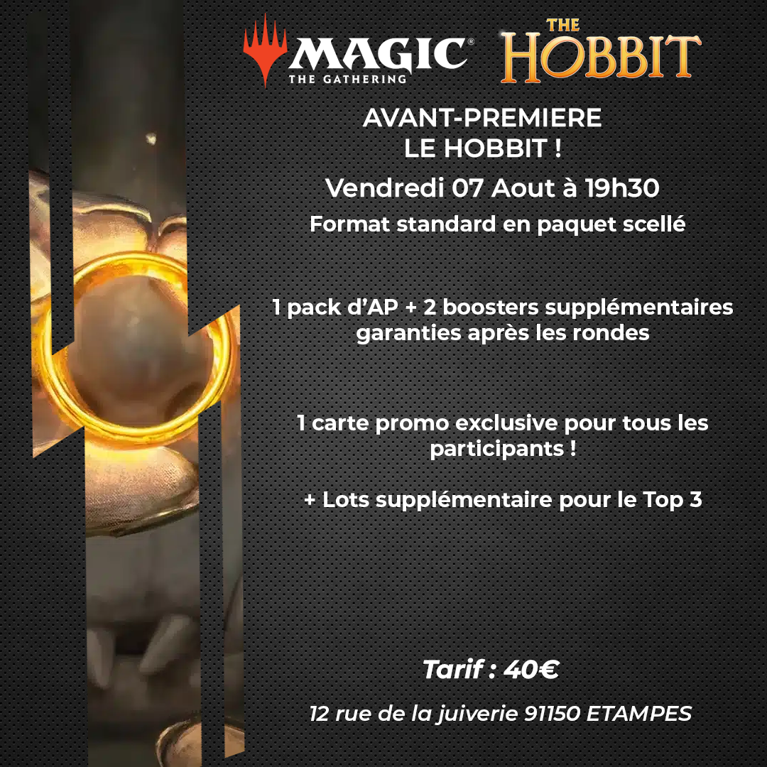 Avant-première MTG Le Hobbit - 07/08/26