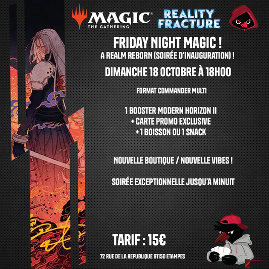 MTG - Friday Night Magic - A Realm Reborn (soirée d'inauguration) ! 18/10/2026