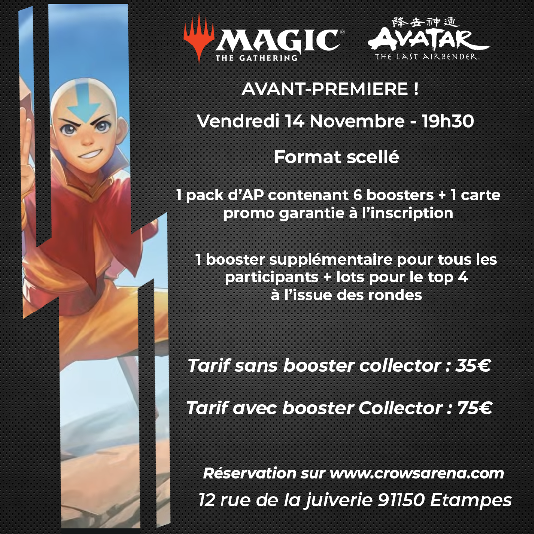 Avant-première MTG x Avatar : The Last Airbender - 14/11/2025