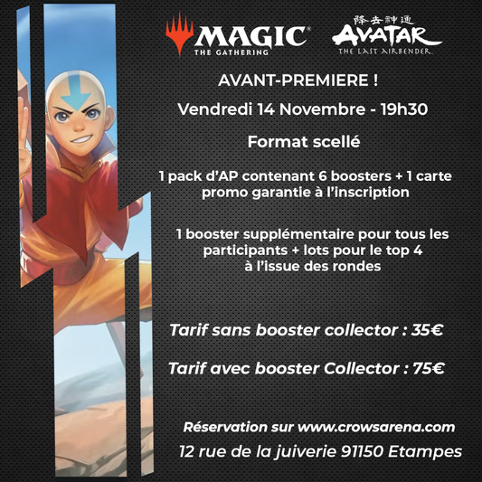 Avant-première MTG x Avatar : The Last Airbender - 14/11/2025