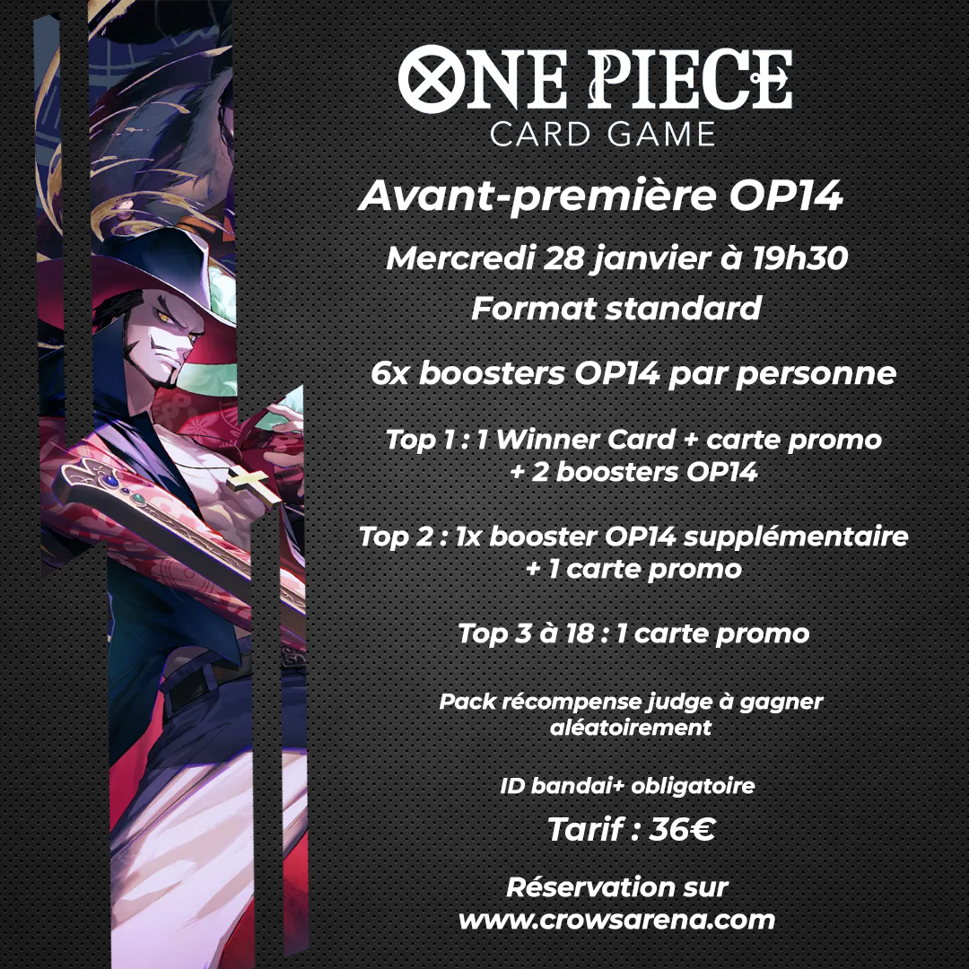 One Piece - Avant-première OP14 : Les sept de la Mer d'Azur - 28/01/26