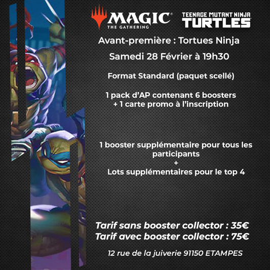 Avant-première MTG Tortues Ninja - 28/02/26