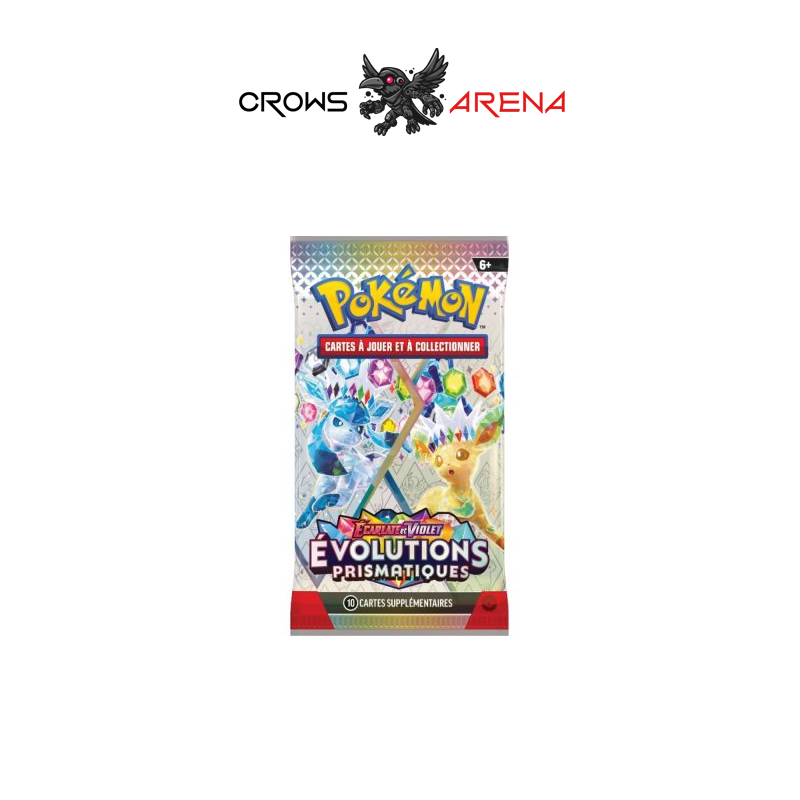 Pokémon - Bundle de 6 boosters - Evolutions Prismatiques