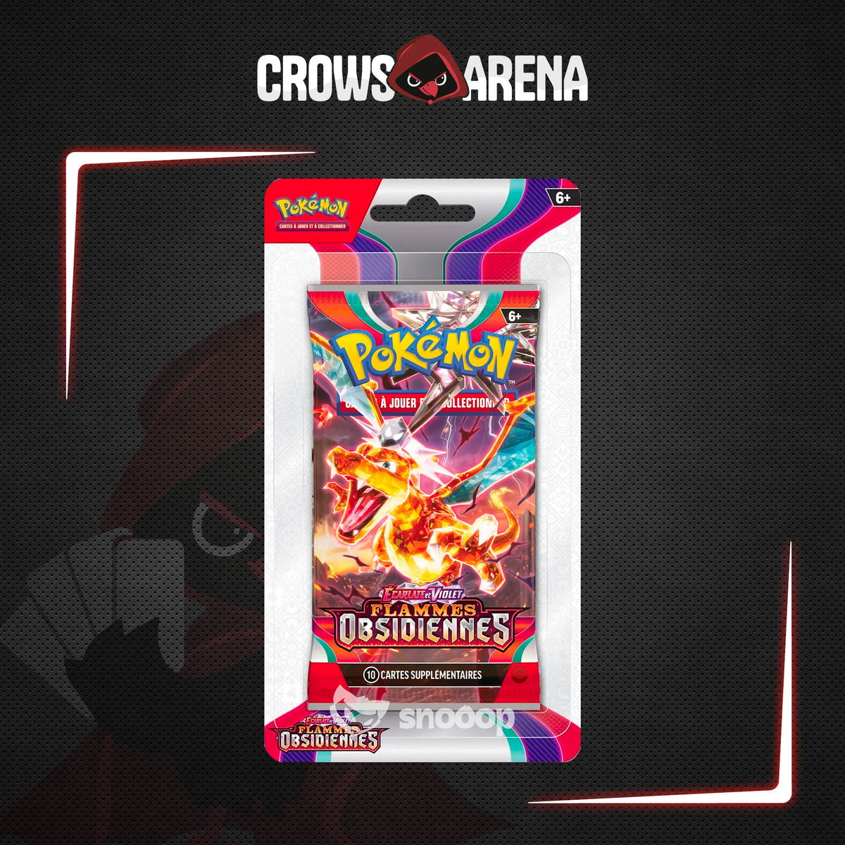 Pokémon - Flammes Obsidiennes - EV03 sous blister cartonné