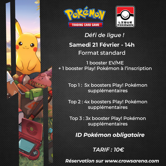 Défi de ligue Pokémon - 21/02/26