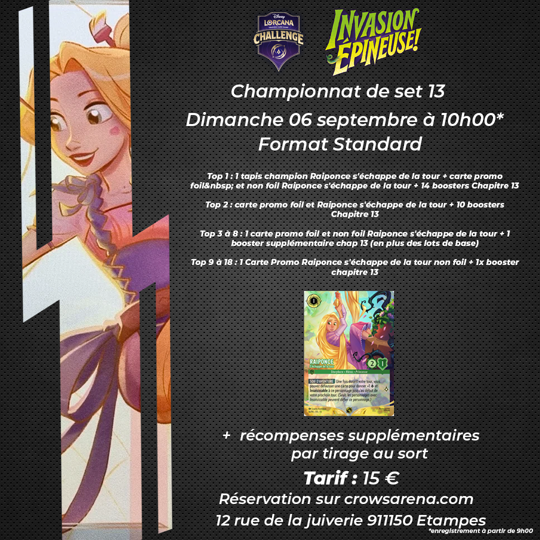 Championnat de Set - Invasion Epineuse - 06/09/26