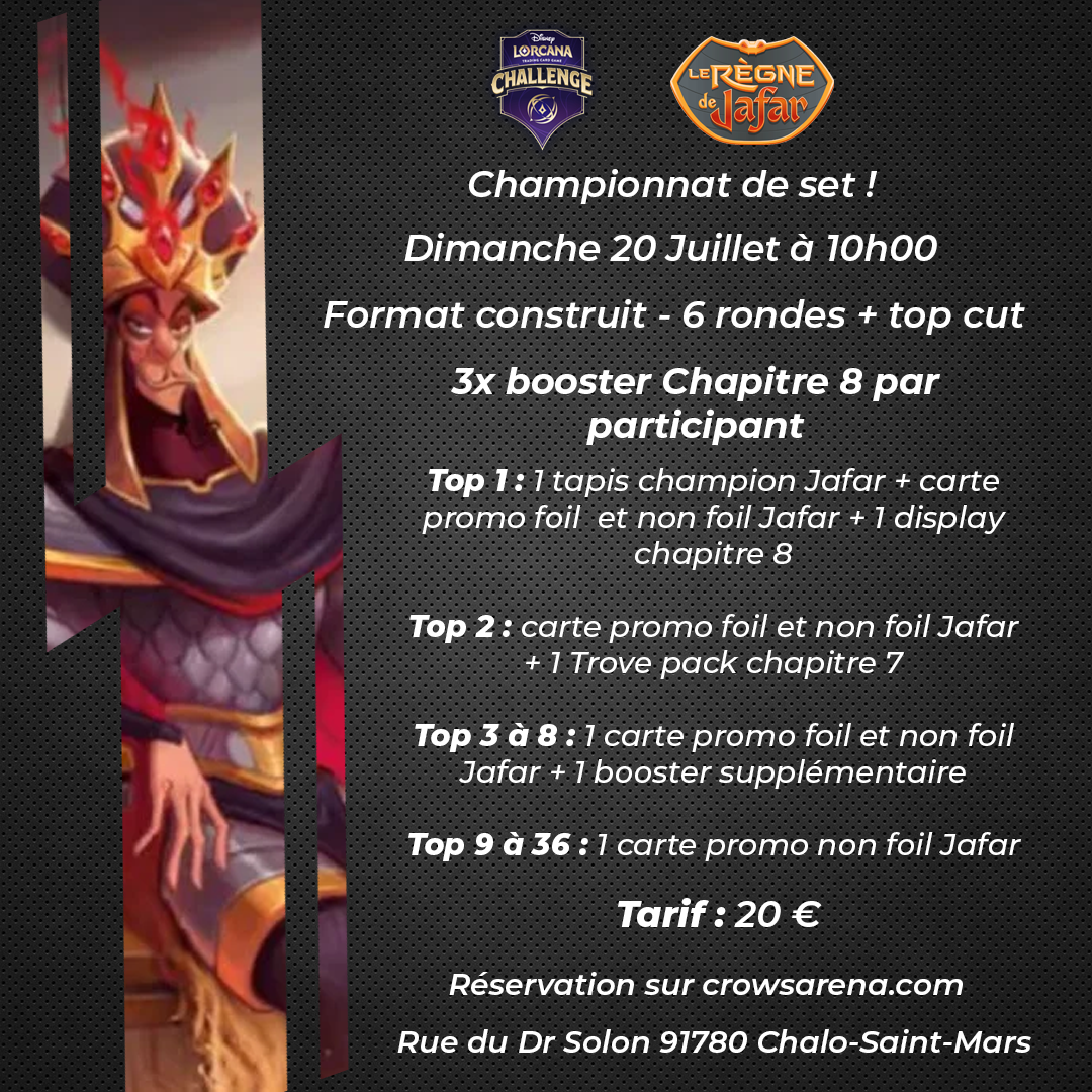 Championnat de Set - Le règne de Jafar - 20/07/25