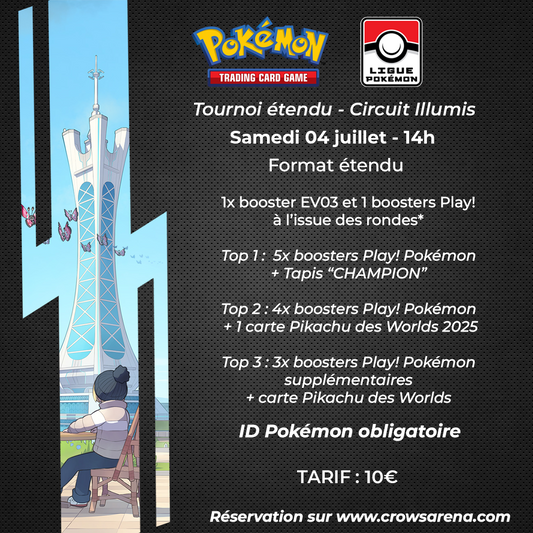 Tournoi Etendu Pokémon - Circuit Illumis - 04/07/25