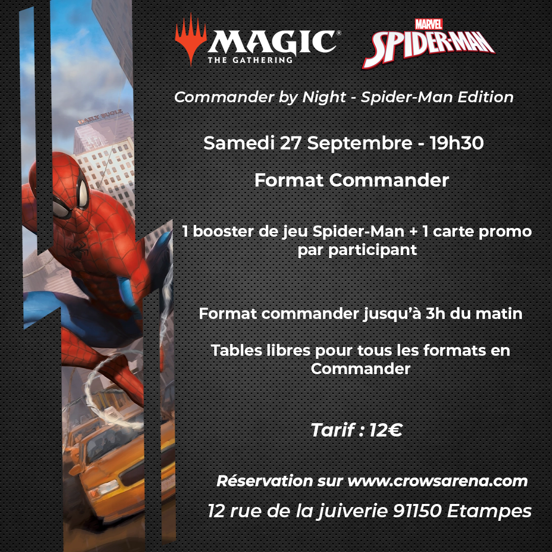 MTG - Commander by Night - Spider-Man Edition 27/09/25