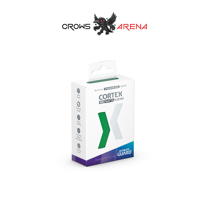 Ultimate Guard - 100 pochettes MATTE Cortex Sleeves taille standard