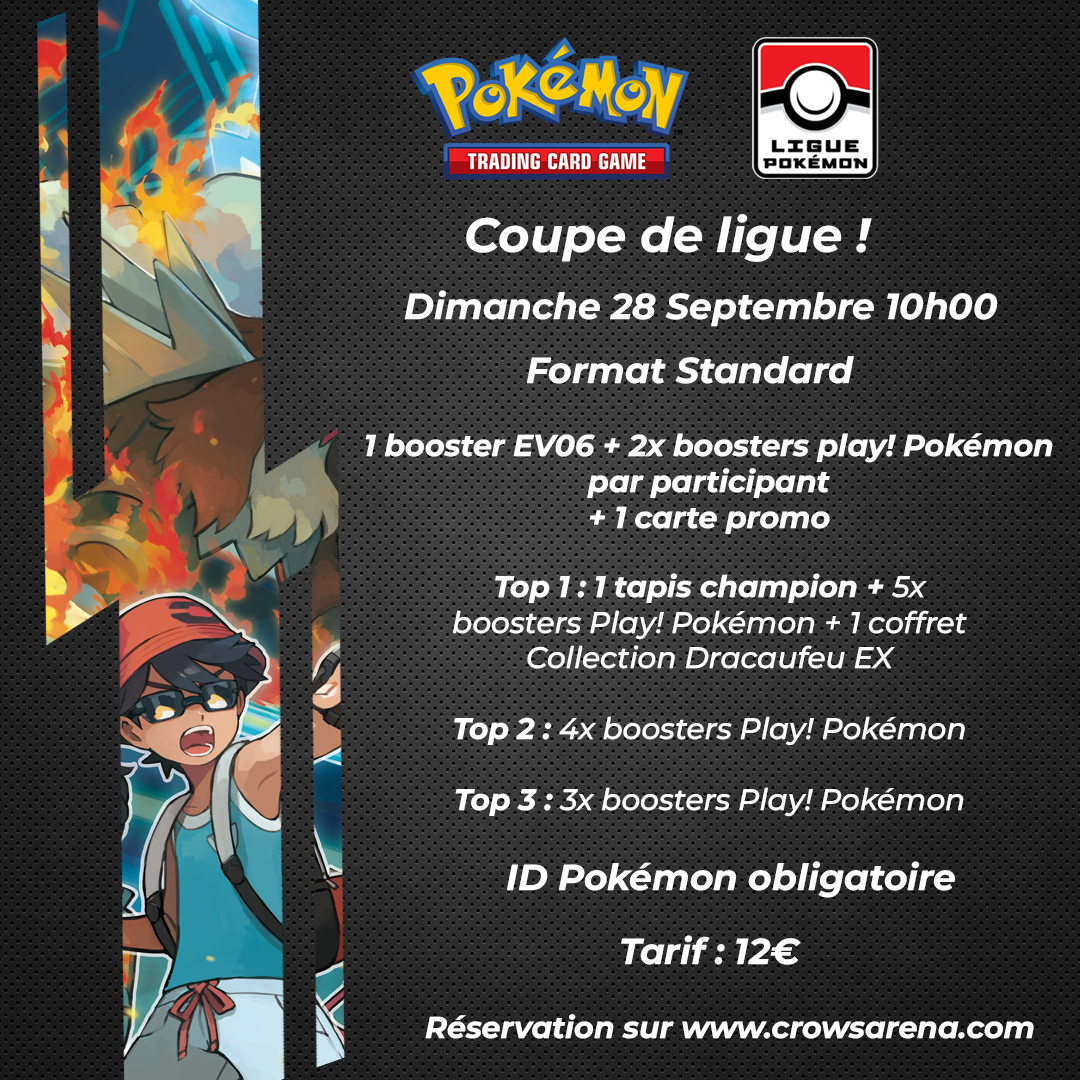 Coupe de ligue Pokémon - 28/09/25